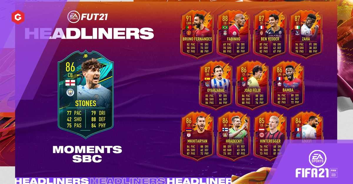 FIFA 21: John Stones Player Moments SBC La solución más barata para PS4, Xbox One, PS5, Xbox Series X y PC
