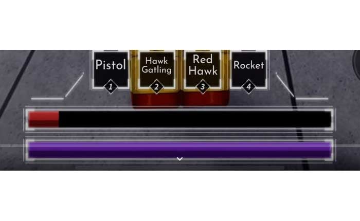 barra de salud en el campo de batalla de los mares