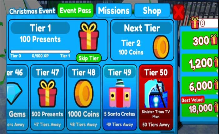 Pase de temporada en Toilet Tower Defense