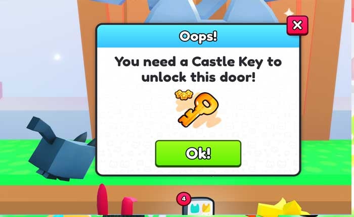 Pet Simulator 99 Llave del castillo