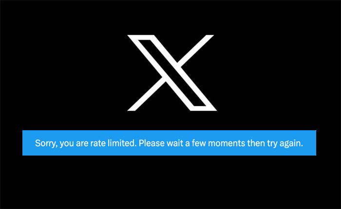 Sorry, You Are Rate Limited Twitter