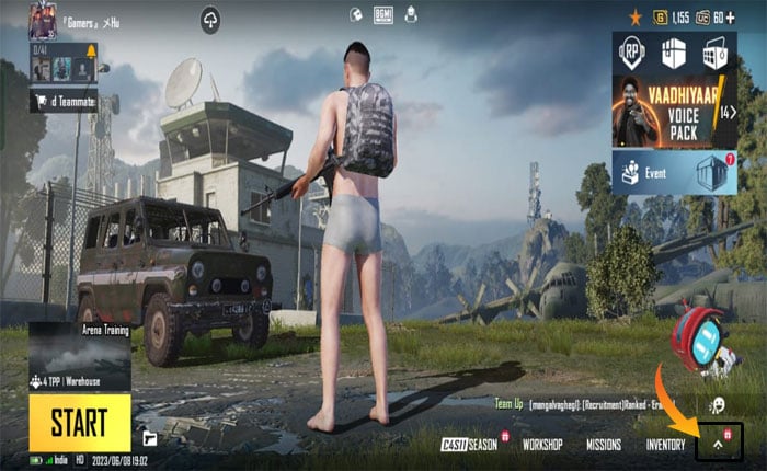 Código de sensibilidad BGMI