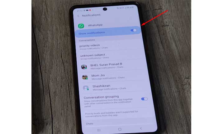 Cómo arreglar la llamada de WhatsApp que no se muestra en la pantalla de bloqueo