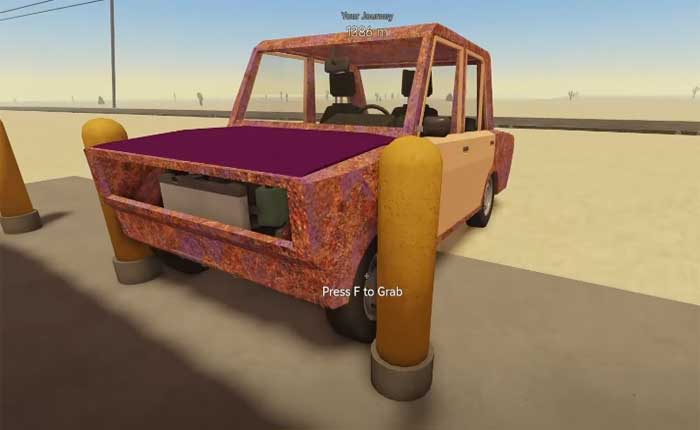 Cómo conseguir una insignia de venta de su automóvil en Dusty Trip