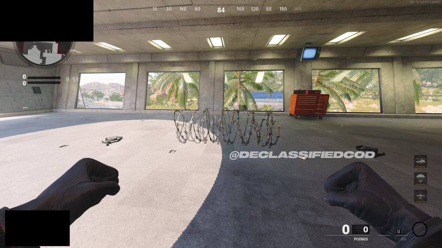 Alambre de púas Black Ops Cold War