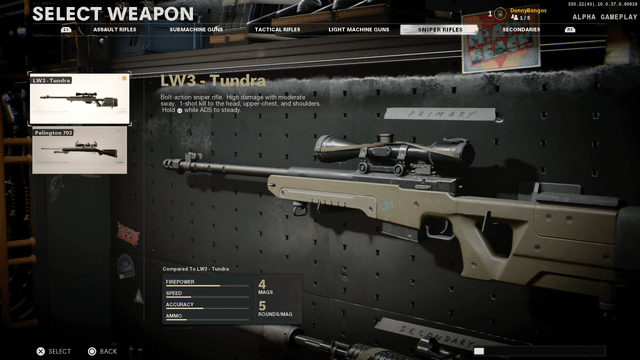 LW3 Tundra Black Ops Guerra Fría