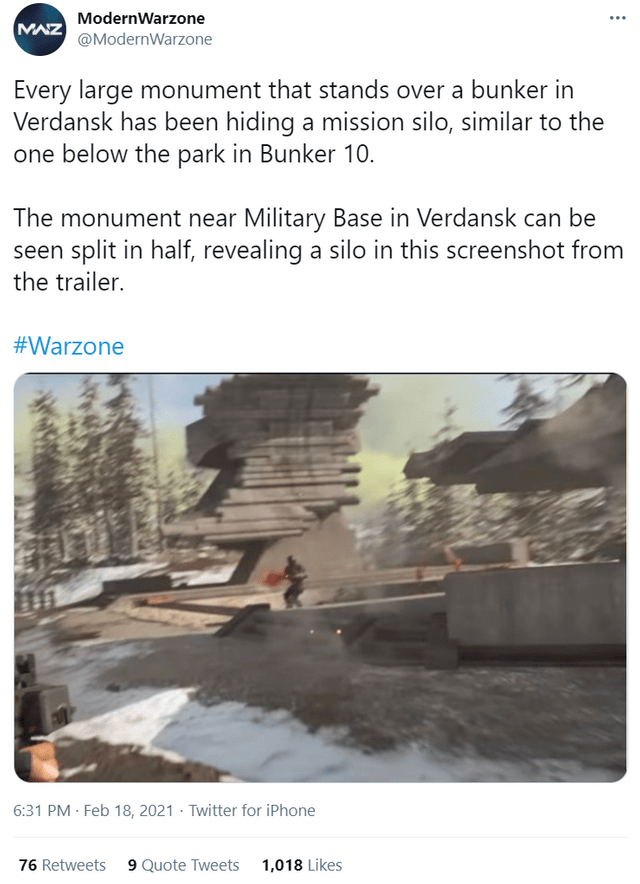 Silos de misiles de la temporada 2 de Warzone