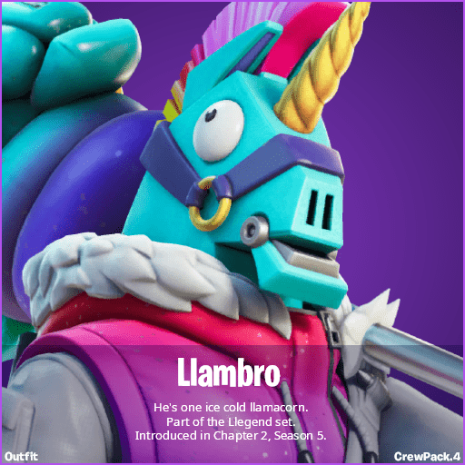 Llambro Skin Fortnite Crew