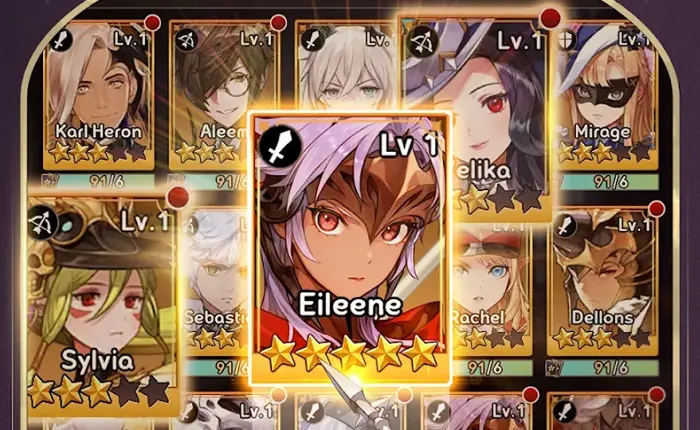 Lista de niveles de Among Heroes Fantasy Samkok (noviembre de 2023) 1 Lista de niveles de Seven Knights Idle Adventure