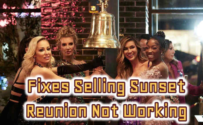 La venta de Sunset Reunion no funciona en Netflix: correcciones (noviembre de 2023) 3 Vender Sunset Reunion no funciona