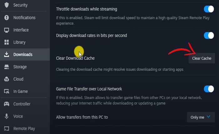 Solución del problema de velocidad de descarga lenta de Steam Games (noviembre de 2023) 2 Juegos de Steam Velocidad de descarga lenta