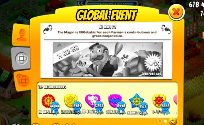 Cómo conseguir diamantes gratis de Hay Day (noviembre de 2023) 4 Evento Mundial