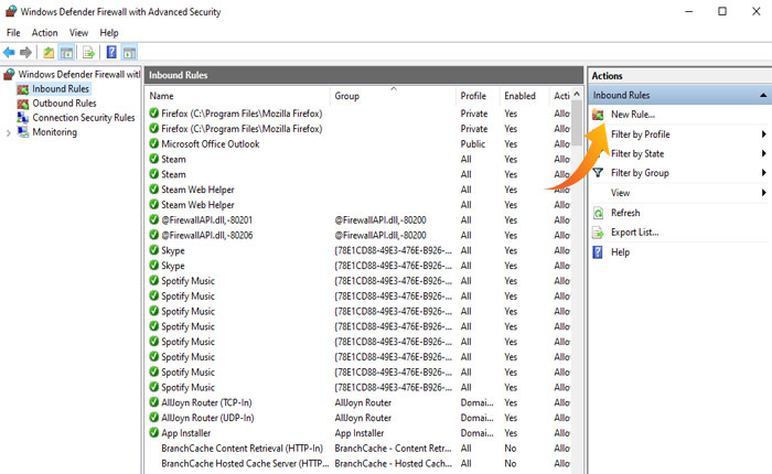 El servidor ARK Survival Ascended no aparece solución (noviembre de 2023) 1 nueva regla