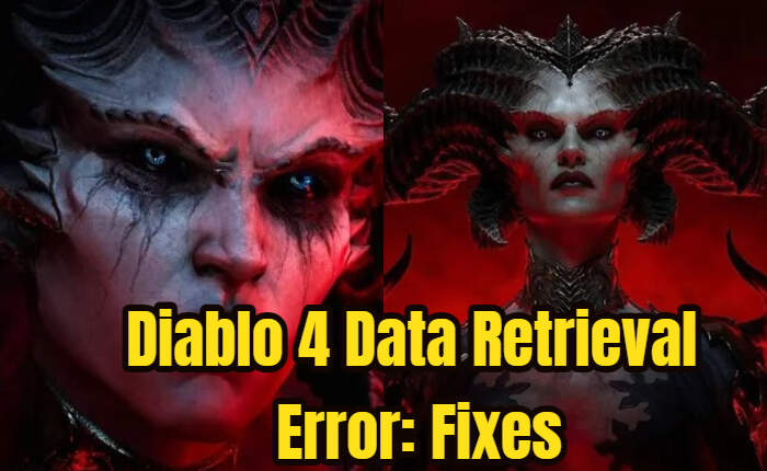 Error de recuperación de datos de Diablo 4: soluciones fáciles (noviembre de 2023) 1 Correcciones de errores de recuperación de datos de Diablo 4