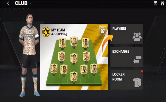 Subir de clasificación a los jugadores en EA FC Mobile 