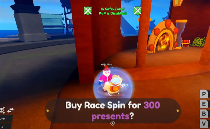 Cómo obtener y usar regalos en Haze Piece (2023) 7 Tienda de Navidad