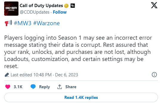Cómo solucionar el error de reinicio de rango de Call Of Duty (diciembre de 2023) 1 oyGxsIhWvwpmHWOxzacwkQA7e 9AoVB7h2ANmh0StSB ouOxGsosqh0sogIE8Kriw8kjAQRdNqDPbUQBehP7 p2uOnVBueBE8CB9g3MZqE1w6SozSQhOU1sVc8DtqHlpp4AvdQo e0uy1FezByS mKlZQbZ9ChjdaPBgQaTv57rhDuLp7pBQa IkMbFiRYw