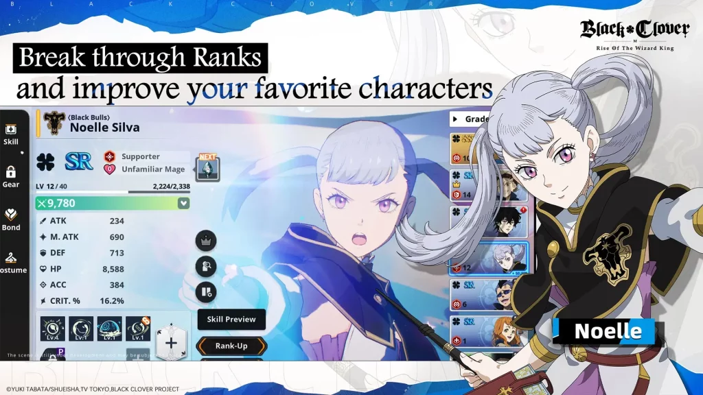 Lista de niveles de Black Clover M (enero de 2024): mejores personajes clasificados 1 Lista de niveles de Black Clover M