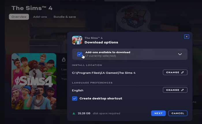 Los paquetes SIMS 4 no aparecen en la solución del juego (diciembre de 2023) 1 Los packs de Los Sims 4 no aparecen en el juego