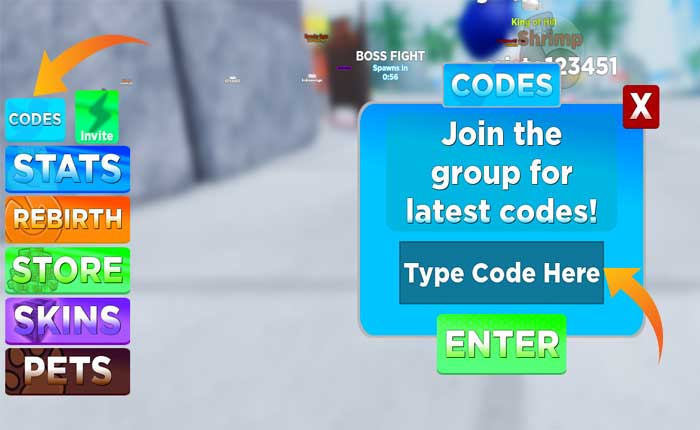 Todos los códigos de Weight Lifting Simulator 3 (diciembre de 2023) 1 Códigos del simulador de levantamiento de pesas 3