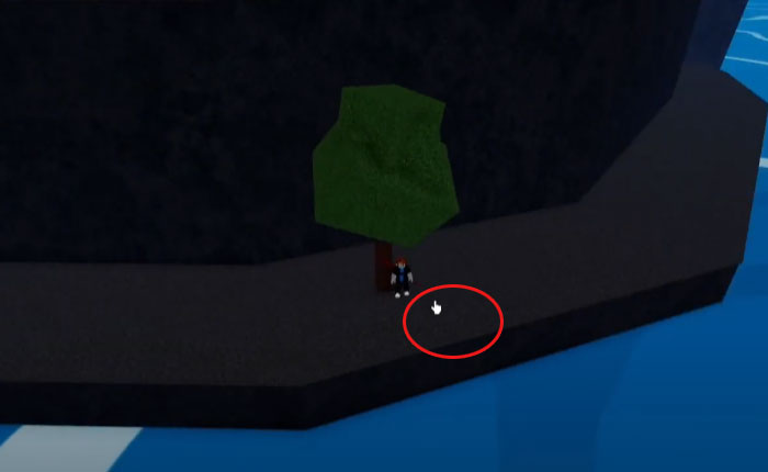 Ubicaciones de flores azules 