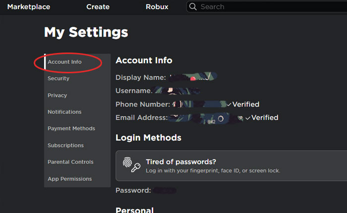 Cómo desactivar la ubicación en Roblox (enero de 2024) 2 Deshabilitar la ubicación de Roblox