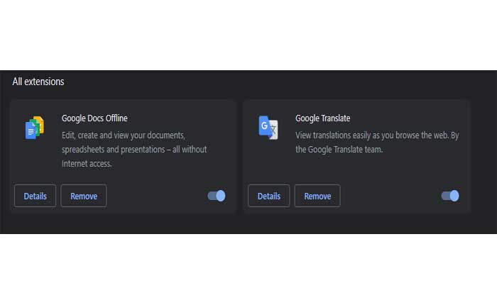 Cómo arreglar el pago directo del IRS que no funciona (2024) 4 Deshabilitar las extensiones del navegador