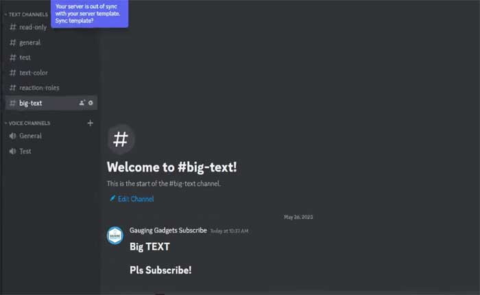 Cómo escribir un texto grande en Discord (2024) 2 Cómo escribir texto grande en Discord