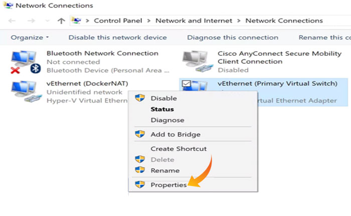 Cómo arreglar Halo Infinite Armor Hall que no se carga (2024) 2 propiedad de red