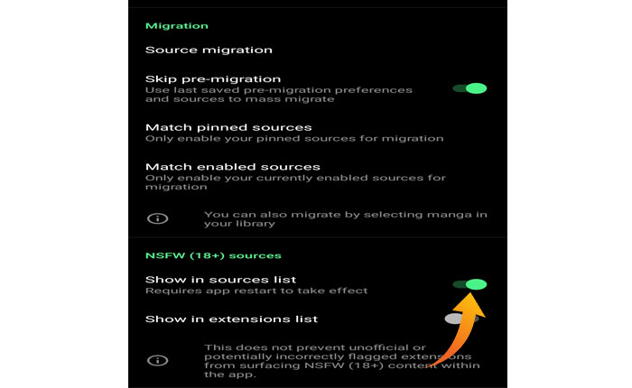 Cómo arreglar Tachiyomi no pudo obtener extensiones (2024) 2 Tachiyomi no pudo obtener extensiones