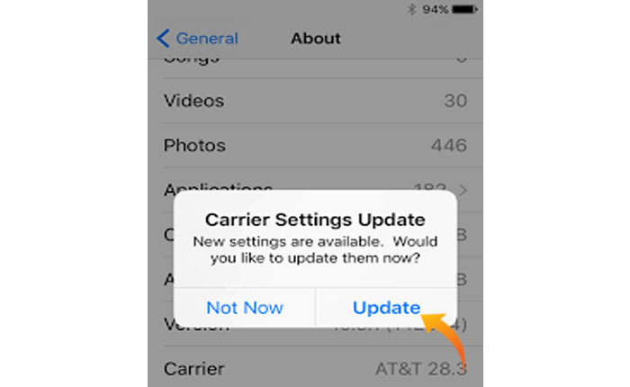 Mostrar mi identificador de llamadas no se carga