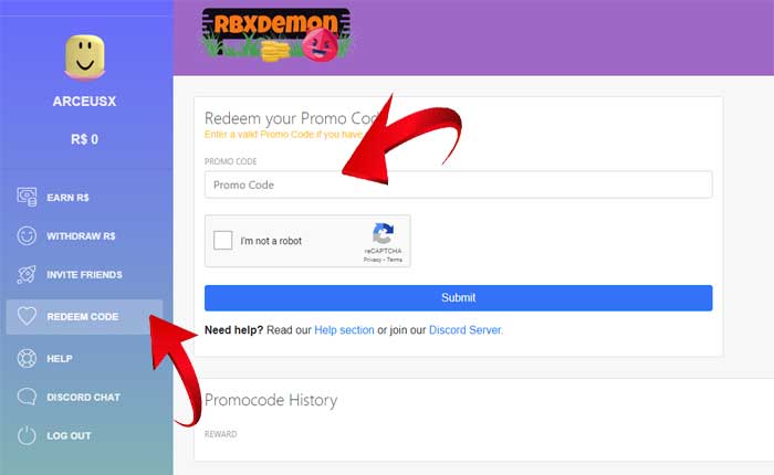 Códigos promocionales de RBX Demon (febrero de 2024): obtenga Robux y regalos gratis 1 códigos rbxdemon