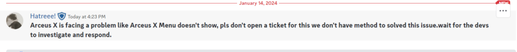 Cómo solucionar el problema de que Arceus X no funciona (2024) 3 El menú Arceus X Neo no se abre