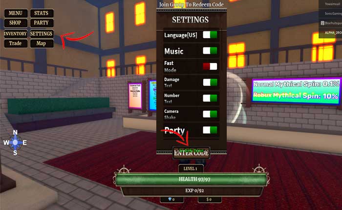 Todos los códigos de piezas Z (Sukuna Cleave + Fire Arrow) (enero de 2024) 1 Códigos pieza Z