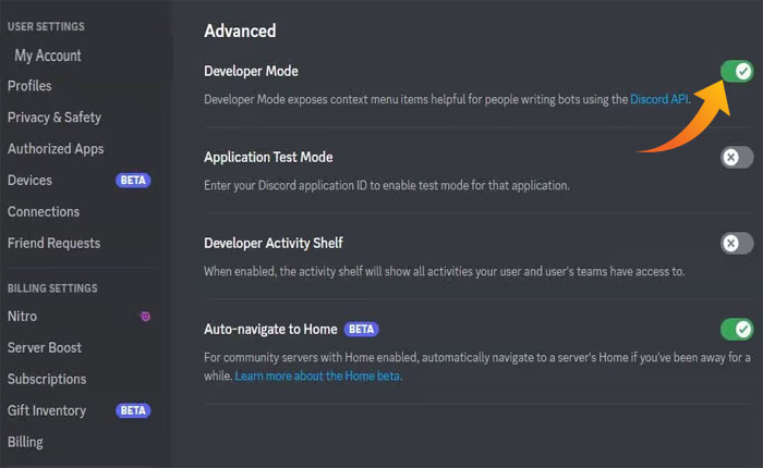 Cómo compartir el enlace del perfil de Discord (2024) 2 Compartir enlace de perfil de Discord