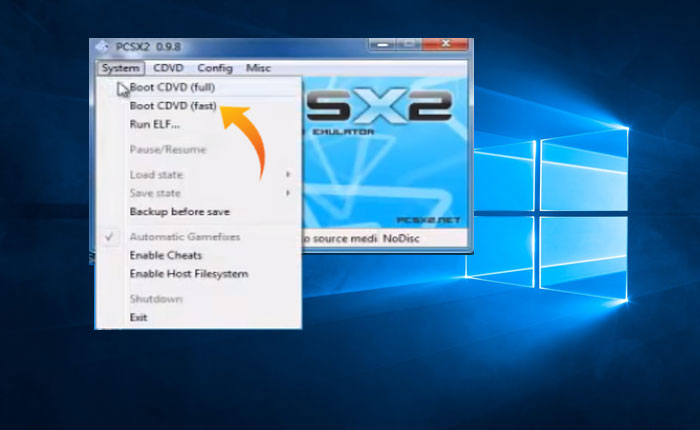 Cómo cambiar el idioma en PCSX2 (2024) 3 Cambiar idioma en PCSX2