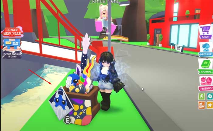 Adopt Me All Lugar de lanzamiento de cometas (2024) 8 Adoptame todas las cometas Ubicación