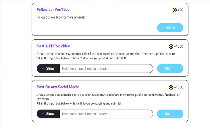 Crushon AI: Cómo obtener mensajes ilimitados (2024) - 7 métodos 1 Mensajes ilimitados de Crushon AI