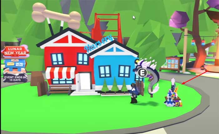 Adopt Me All Lugar de lanzamiento de cometas (2024) 5 Adoptame todas las cometas Ubicación