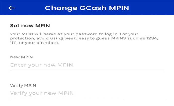 Cómo cambiar MPIN en GCash (2024) 4 Cambiar MPIN en GCash