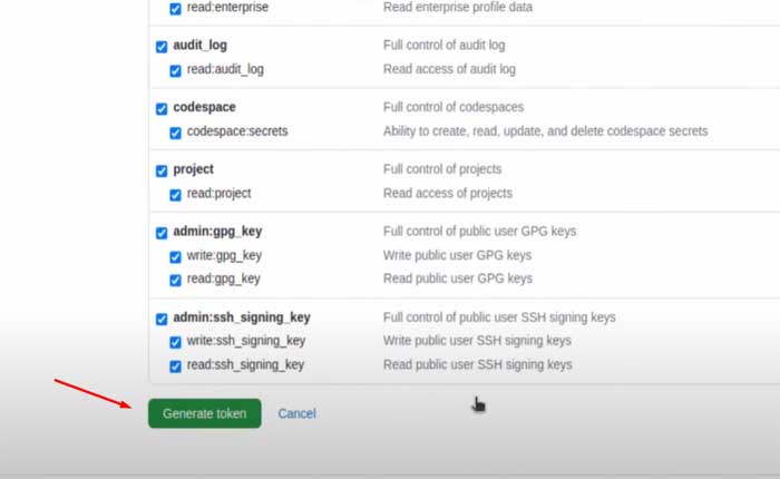 Cómo obtener un token de acceso personal en Github (2024) 8 Cómo obtener un token de acceso personal en Github