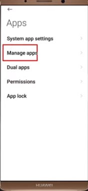 Bilibili no puede conectarse a Wifi - Correcciones (2024) 2 Administrar aplicaciones