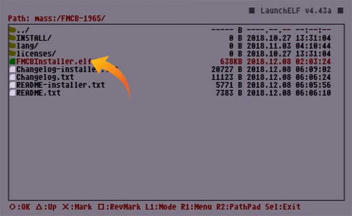 Cómo instalar FreeMCBoot en PS2 (2024) 5 Instalar FreeMCBoot en PS2