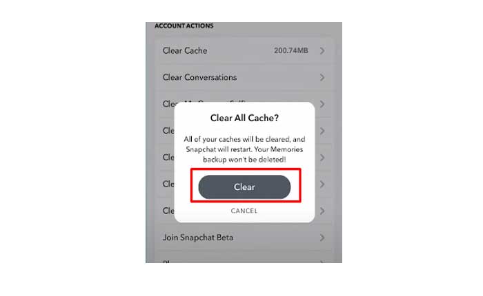 Cómo arreglar los recuerdos de Snapchat que no se cargan (2024) 2 Cómo arreglar los recuerdos de Snapchat que no se cargan