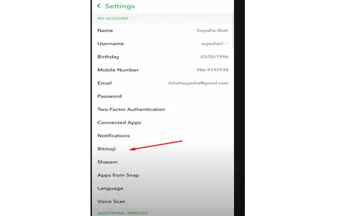 Cómo arreglar Bitmojis que no aparecen en Snapchat (2024) 3 Cómo arreglar Bitmojis que no aparecen en Snapchat