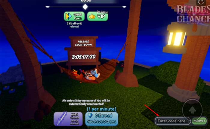 Códigos de Blades of Chance (marzo de 2024) 1 Códigos de Blades of Chance