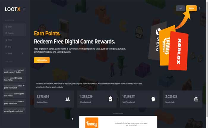 Cómo ganar puntos en LootX (2024) 1 Gana puntos en LootX