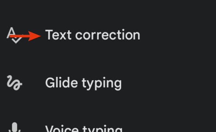 Cómo desactivar las mayúsculas automáticas en Android (2024) 3 Corrección de texto