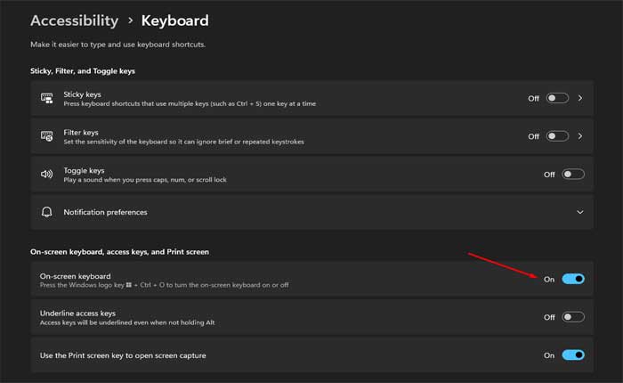 Cómo solucionar el problema del teclado en pantalla que no funciona (2024) 2 Cómo solucionar el problema del teclado en pantalla que no funciona