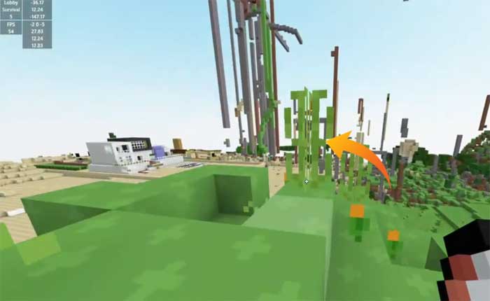 Cómo hacer una cama en Bloxd io (2024) 4 Hacer una cama en Bloxd io